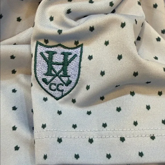 Greyson Polo with blue emblem and Green Accent perfect for summer and athletic - Picture 7 of 7